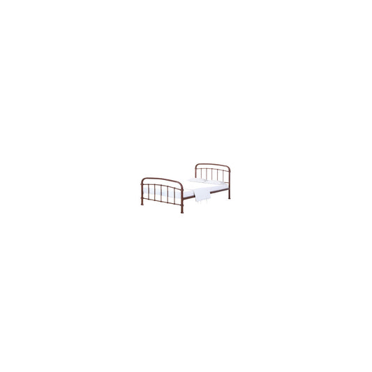 5ft Halston KingSize Copper Metal Bed Frame-113x161x210 cm Free Delivery(2 Pack)