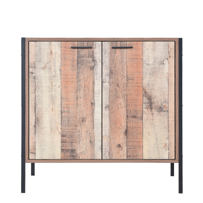 Hoxton Distressed Oak Effect Contemporary Industrial Living Room Furniture