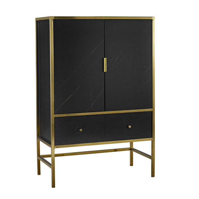 Monaco Drinks Cabinet Available In Black or White