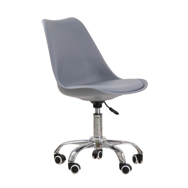 Orsen Swivel Home Office Chair With Adjustable Chrome Base