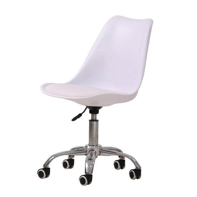 Orsen Swivel Home Office Chair With Adjustable Chrome Base