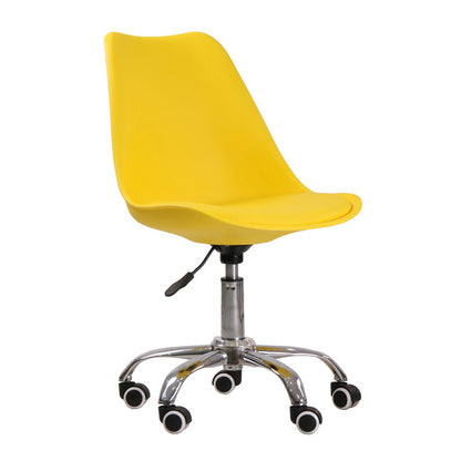 Orsen Swivel Home Office Chair With Adjustable Chrome Base