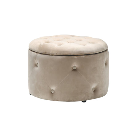 Cleo Storage Pouffe Available in Charcoal or Pink