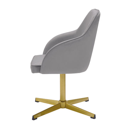 Felix Office Chair With Gold Legs Available In 3 Colours